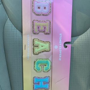 NWT Stoney Clover Lane x Target BEACH Patches